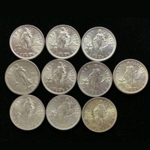 US-Philippines 1945 Silver Coins.